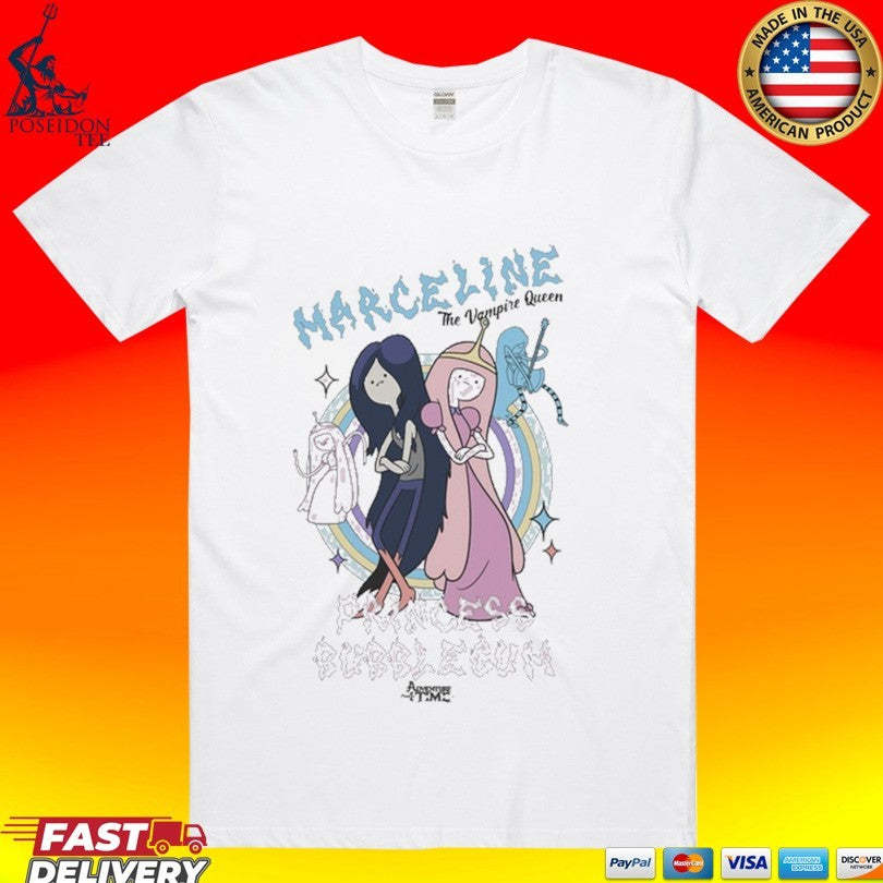 Adventure Time Marceline Princess Bubblegum The Vampire Queen T-shirt