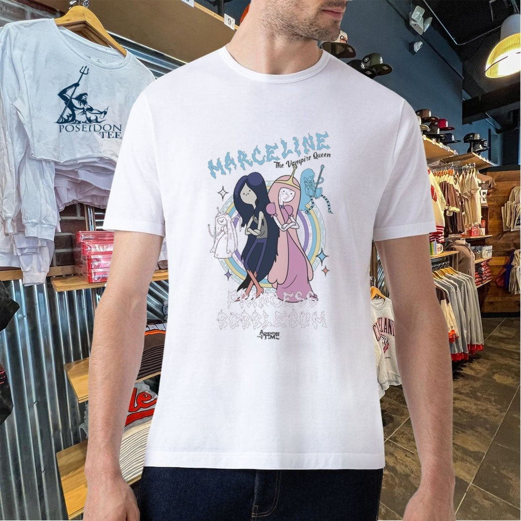 Adventure Time Marceline Princess Bubblegum The Vampire Queen T-shirt