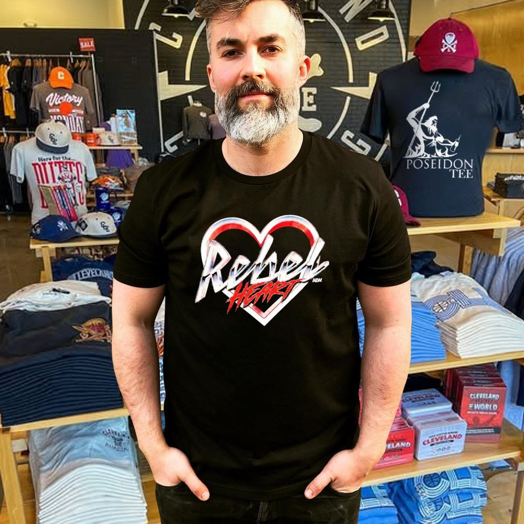 Aew Rebel Heart Als T-shirt
