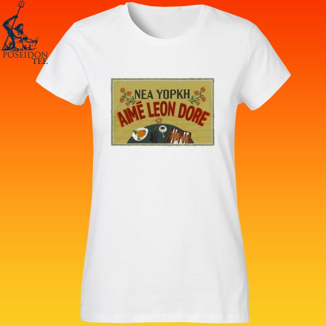 Aimé Leon Dore Aimé Postcard Nea Yopkh T-shirt