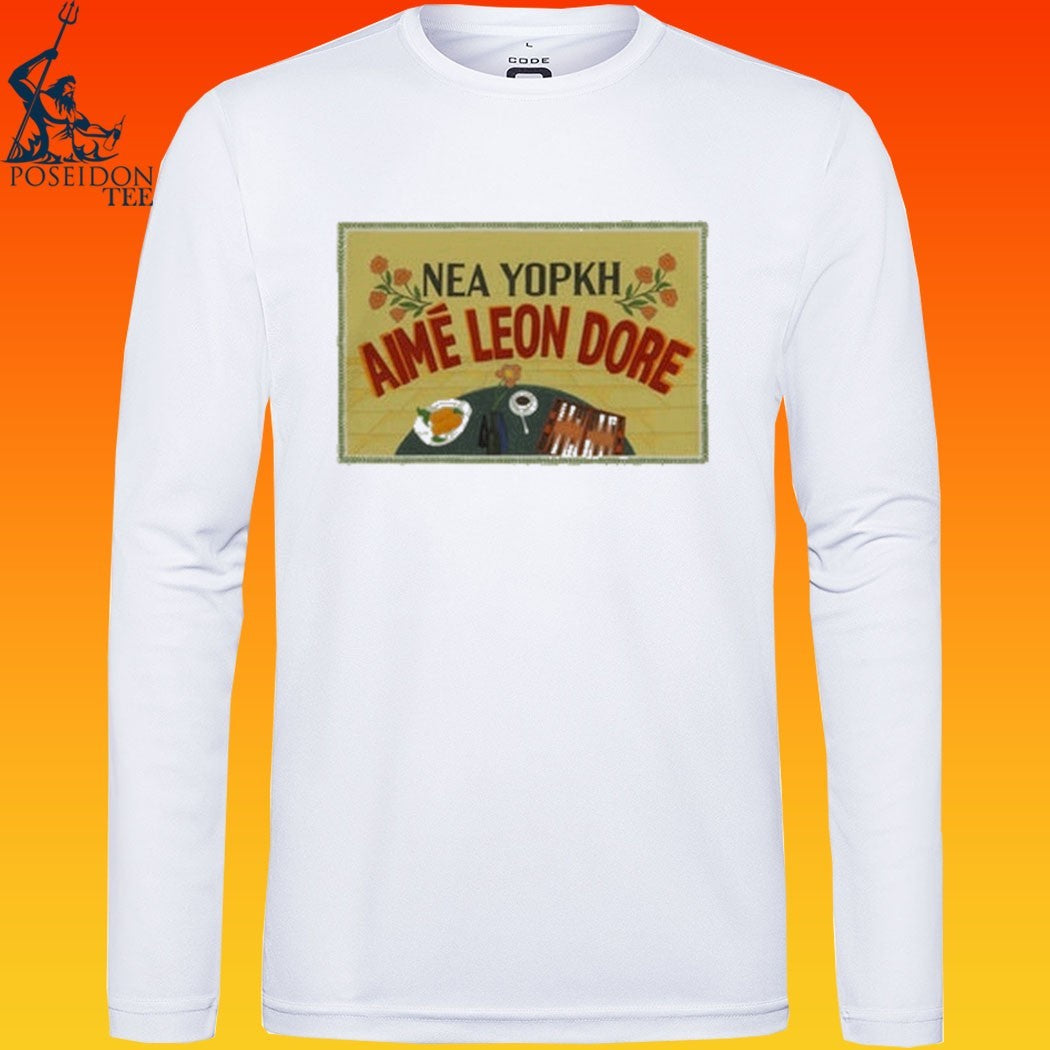 Aimé Leon Dore Aimé Postcard Nea Yopkh T-shirt