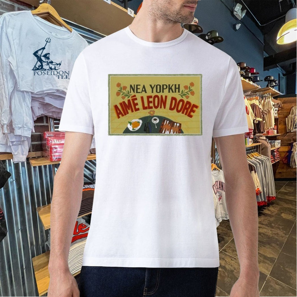 Aimé Leon Dore Aimé Postcard Nea Yopkh T-shirt