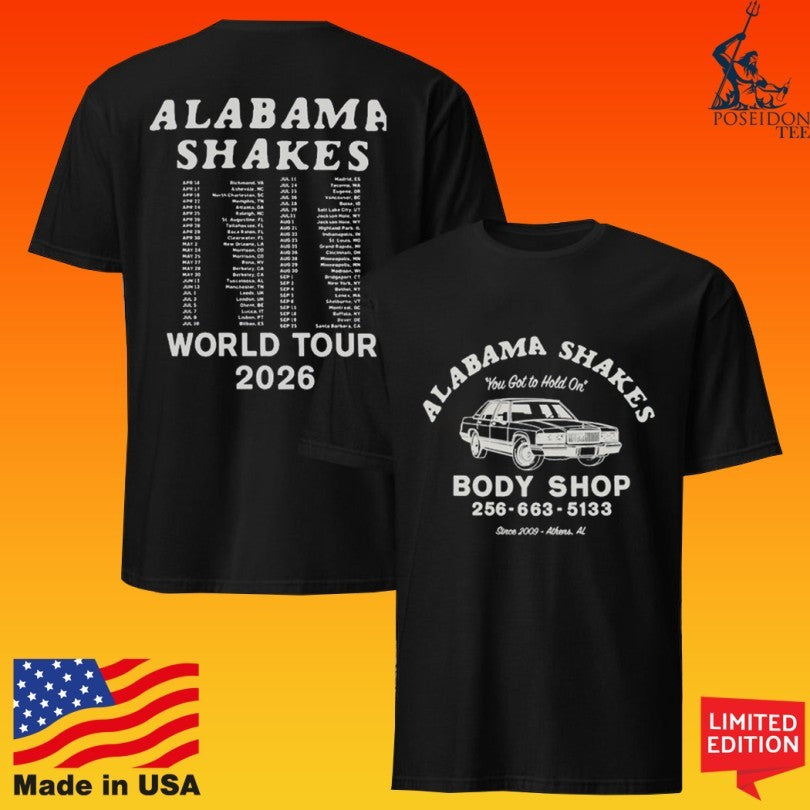 Alabama Shakes World Tour 2026 T-shirt