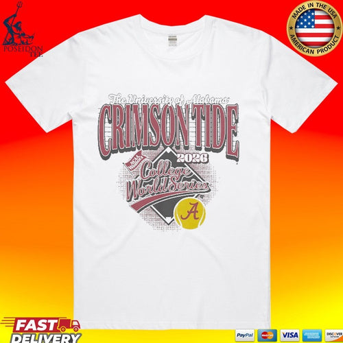 Alabama Softball 2026 Women’s College World Series T-shirt