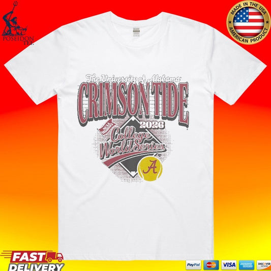 Alabama Softball 2026 Women’s College World Series T-shirt