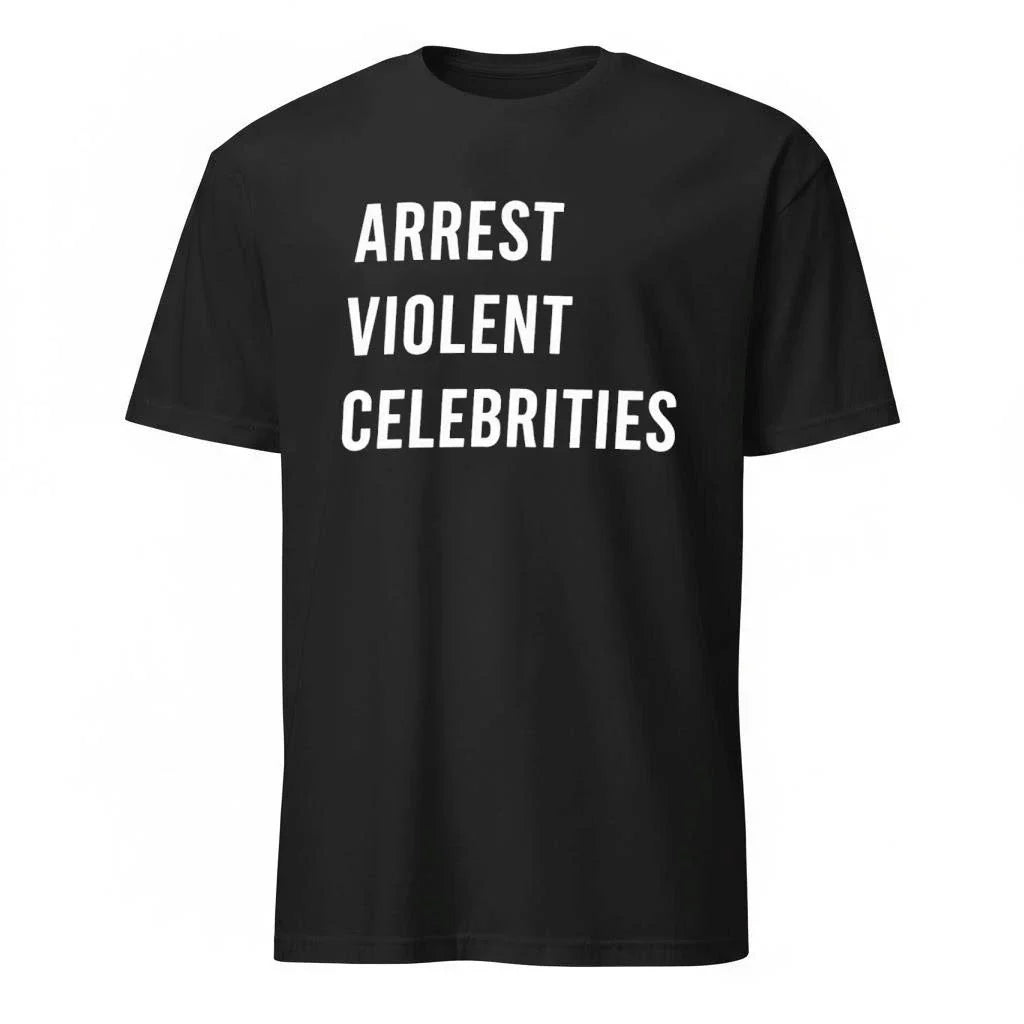 Alan Ritchson Arrest Violent Celebrities Shirt