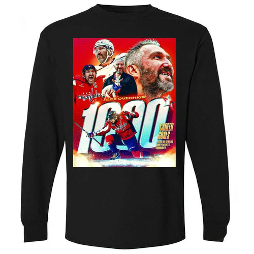 Alex Ovechkin Became The Second Player In NHL History To Score 1000 Career Goals Shirt