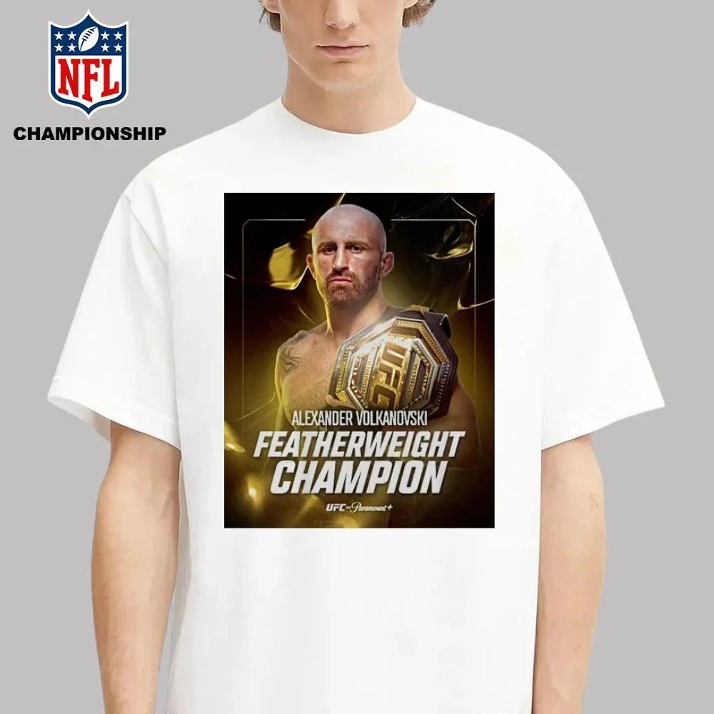 Alexander Volkanovski Featherweight Champion Ufc Shir