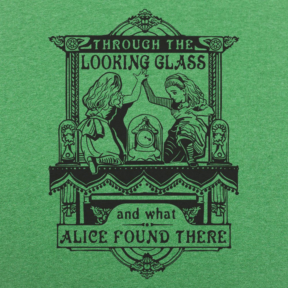 Through the Looking Glass Alice in Wonderland Illustration