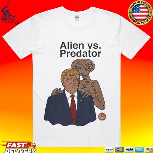 Alien Vs Predator Trump T-shirt