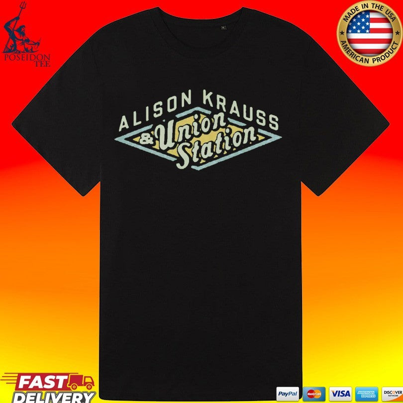 Alison Krauss And Union Station Diamond Logo T-shirt