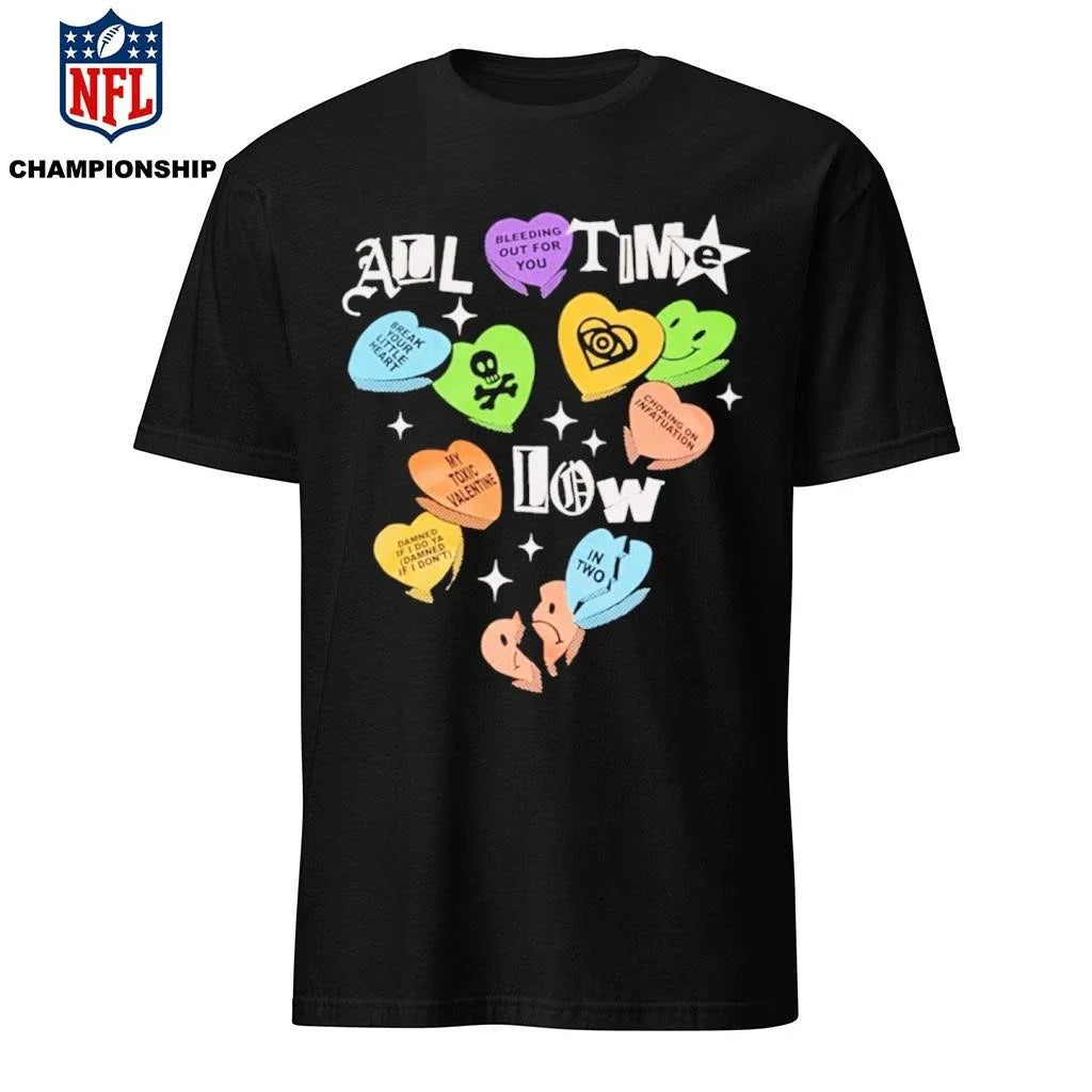All Time Low Candy Hearts Valentine 2026 Shirt