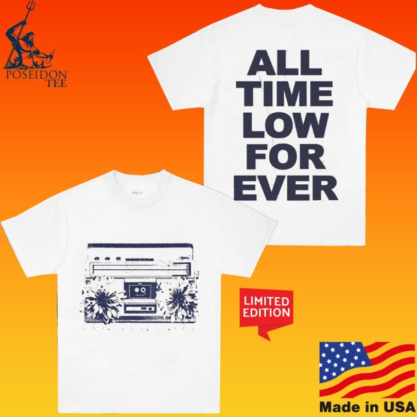 All Time Low Forever Boom Box T-shirt