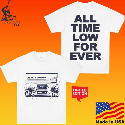All Time Low Forever Boom Box T-shirt