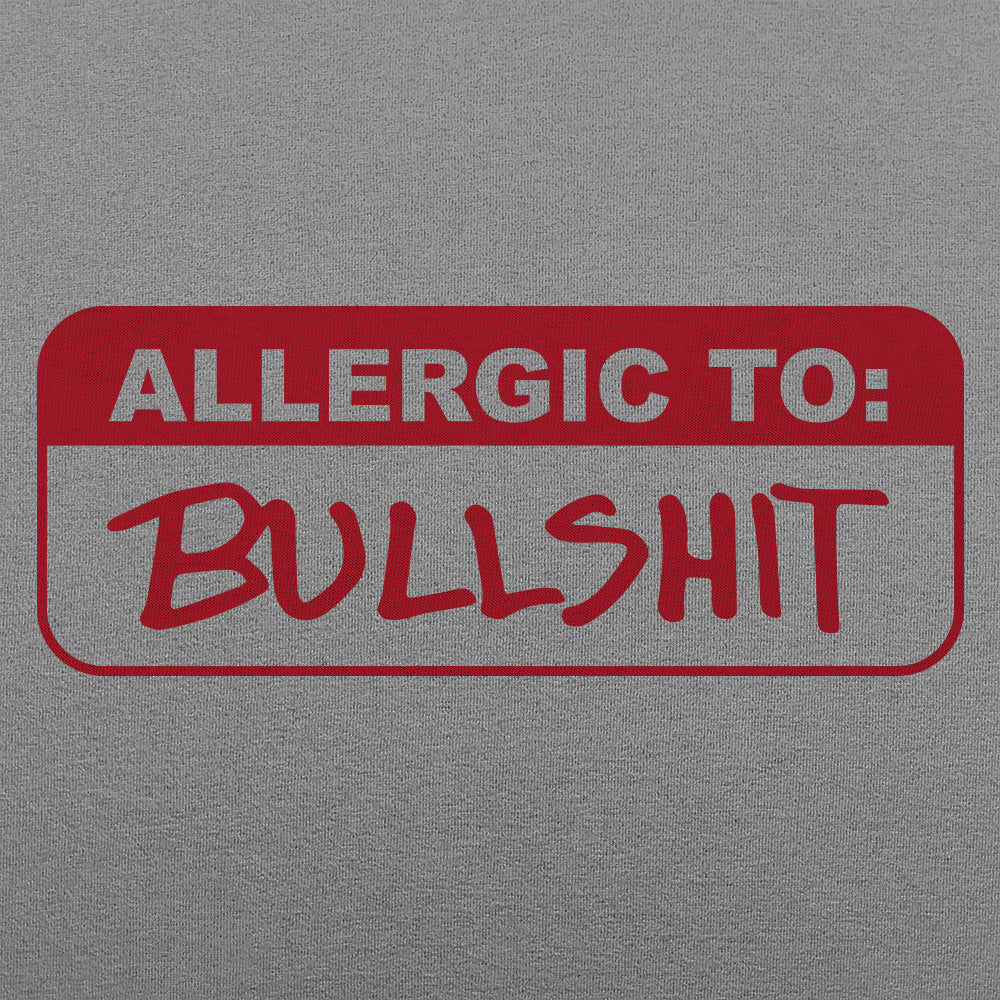 Allergic To Bullshit Warning Label