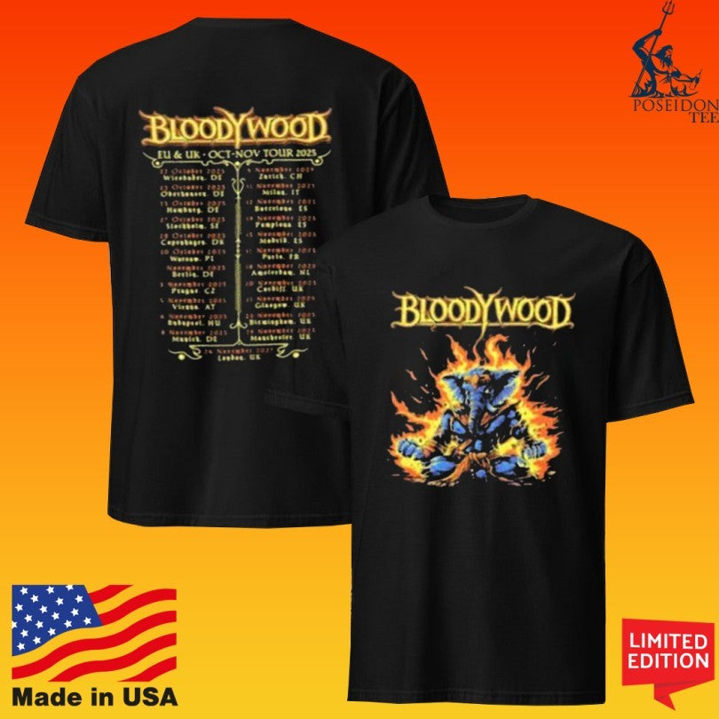 Allotment Bloodywood Nov Tour 2025 T-shirt