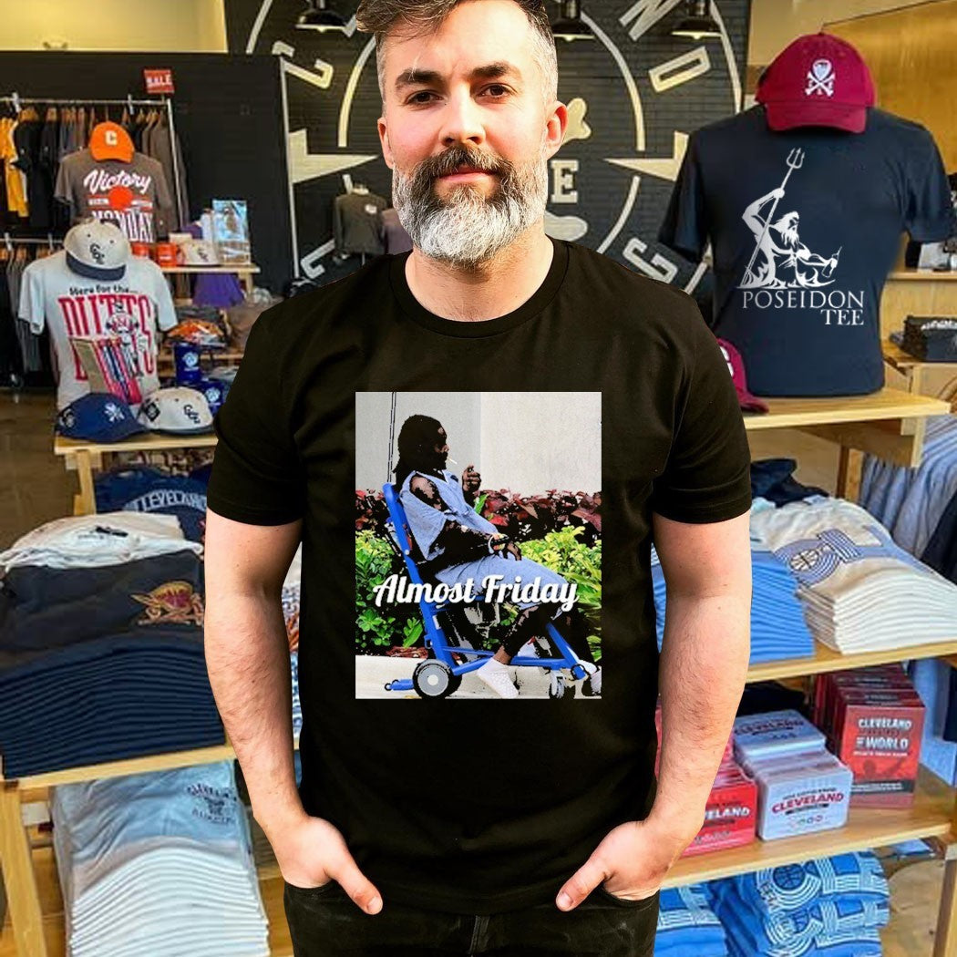 Almost Friday Cig Smoking T-shirt