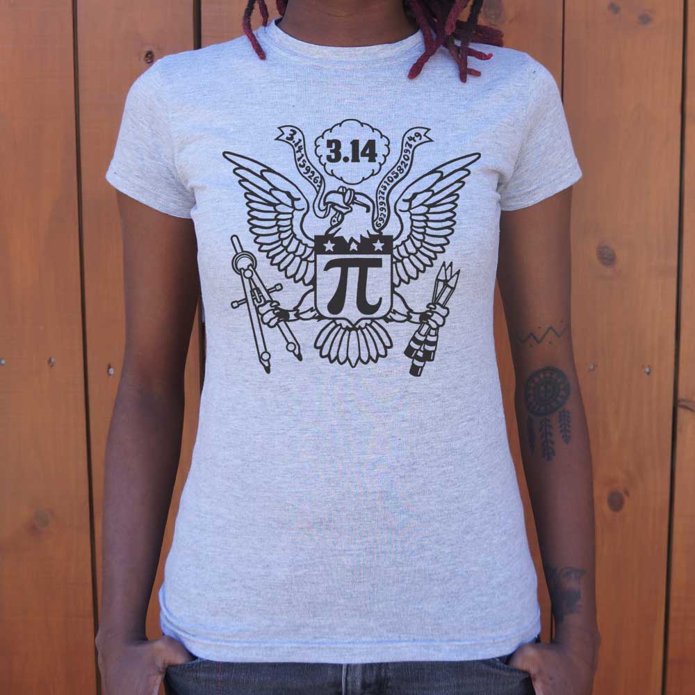 American Pi Eagle Seal with Pi Symbol and 3.14