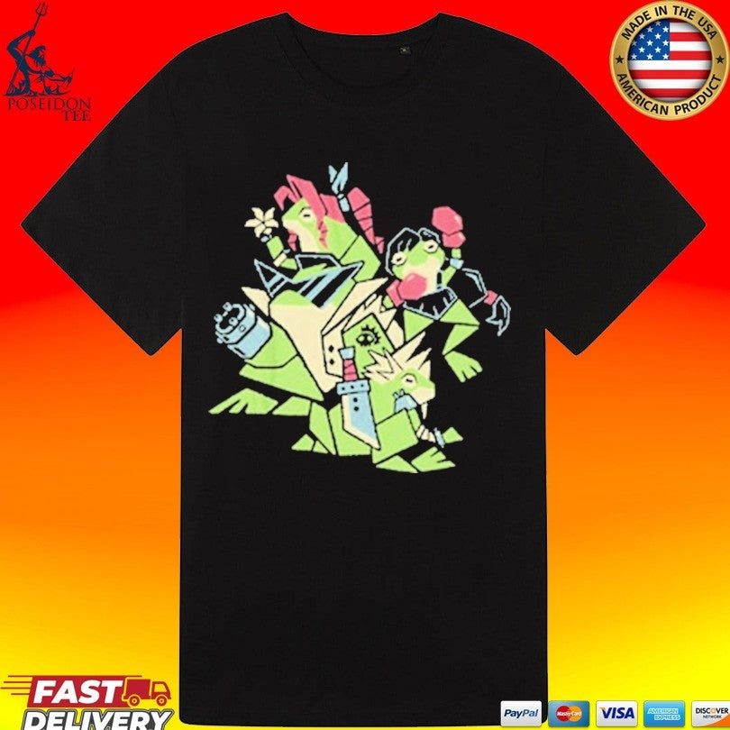 Amphibian Fantasy Vii Henrique Torres T-shirt