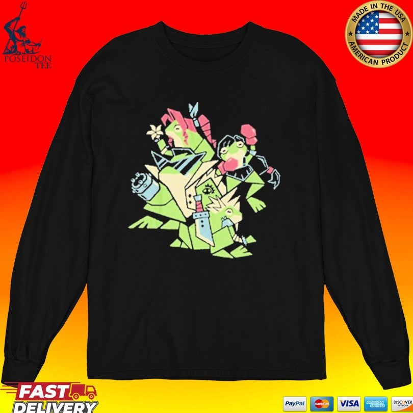 Amphibian Fantasy Vii Henrique Torres T-shirt