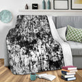 Crackle Batik Fleece Throw Blanket