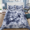 Tie Dye 3 Navy Bedding Set (Duvet Cover & Pillow Shams)