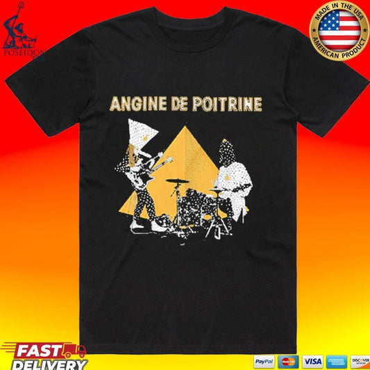 Angine De Poitrine French Indie Rock Band T-shirt