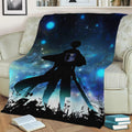anime manga Fleece Throw Blanket