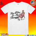 Annie Elise True Crime Is My Therapy T-shirt
