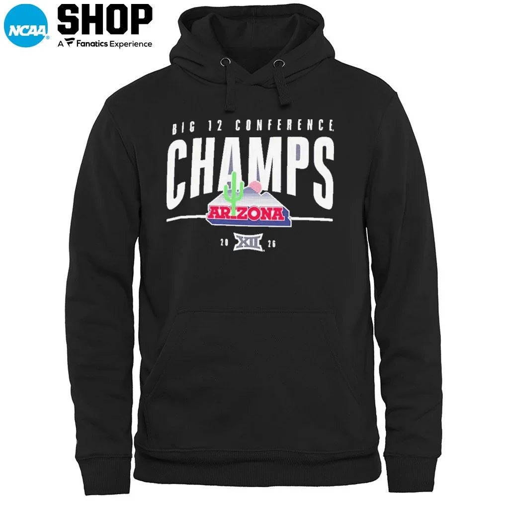 Arizona Wildcats 2026 Big 12 Conference Champs T-Shirt
