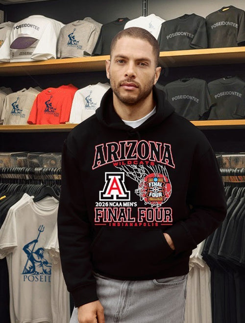 Arizona Wildcats 2026 NCAA Men’s Final Four Indianapolis T-shirt