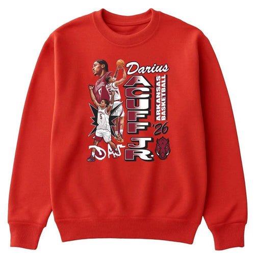 Arkansas Razorbacks 2026 Darius Acuff Jr Shirt