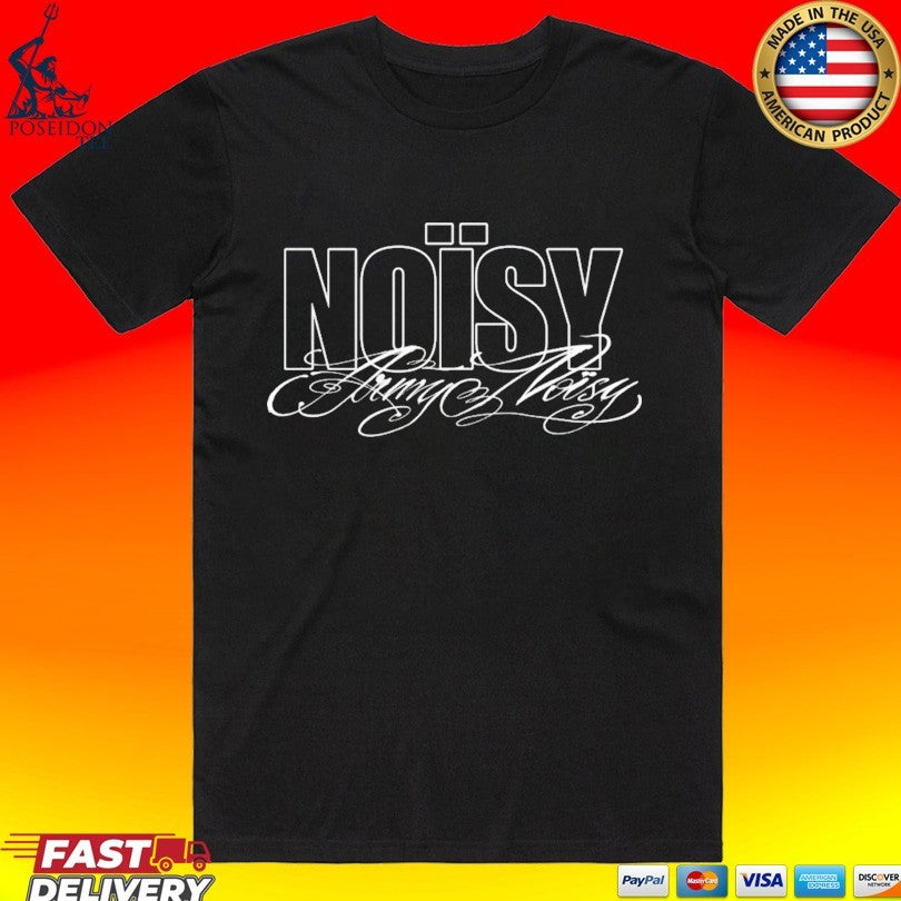 Army Noisy Calligraphy T-shirt