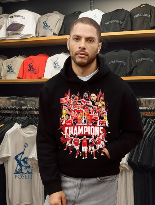 Arsenal Fc Premier League Champions 2025-26 T-shirt