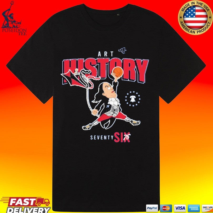 Art History 101 Ben Frank Jumpman Royal T-shirt