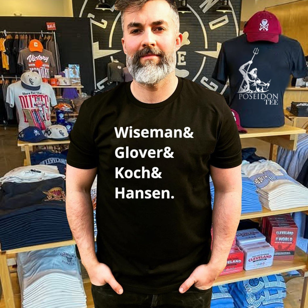 Artemis II Nasa Wiseman & Glover & Koch & Hansen Astronaut Names T-shirt