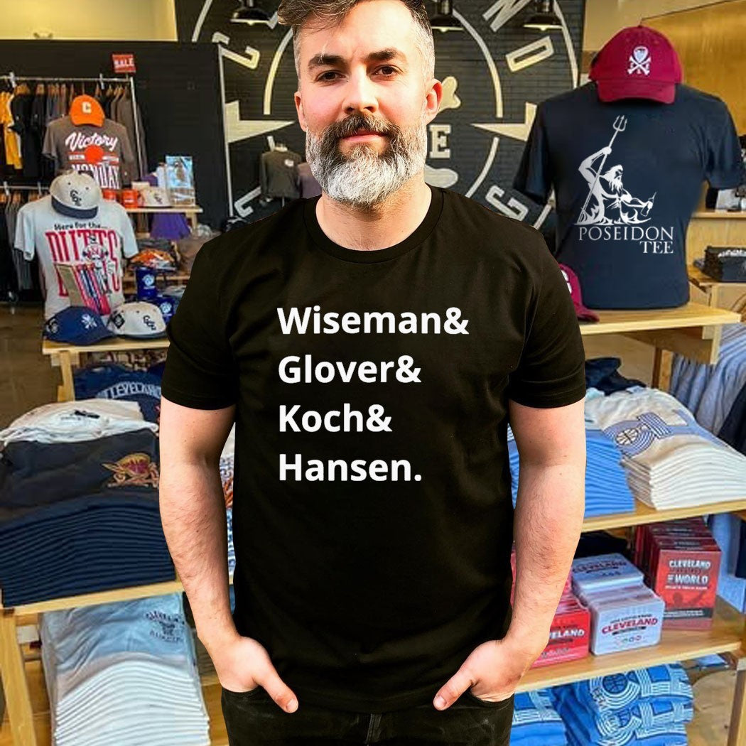 Artemis II Nasa Wiseman & Glover & Koch & Hansen Astronaut Names T-shirt
