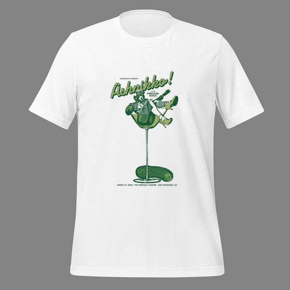 Ashnikko San Francisco CA 3.21.2026 Poster Shirt