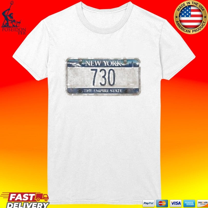 Asspizza License Plate T-shirt