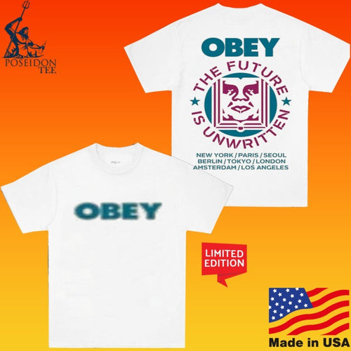 Astrofat Obey The Future Is Unwritten T-shirt