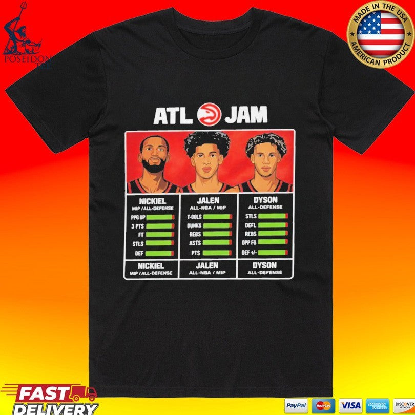 Atl Jam Nickeil Jalen Dyson T-shirt