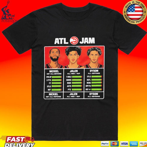 Atl Jam Nickeil Jalen Dyson T-shirt