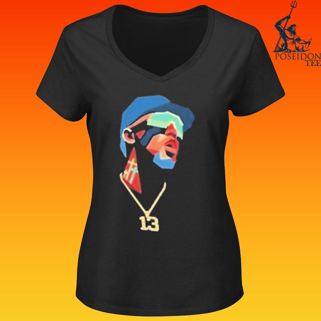 Atlanta Braves Abstract Acuna T-shirt