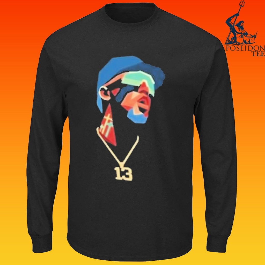 Atlanta Braves Abstract Acuna T-shirt