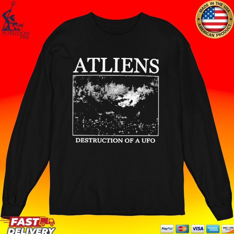 Atliens Ultimate Destruction Of A Ufo T-shirt