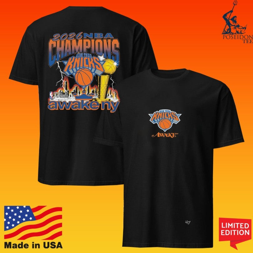 Awake Ny X ’47 X Ny Knicks Nba Championship 2026 T-shirt