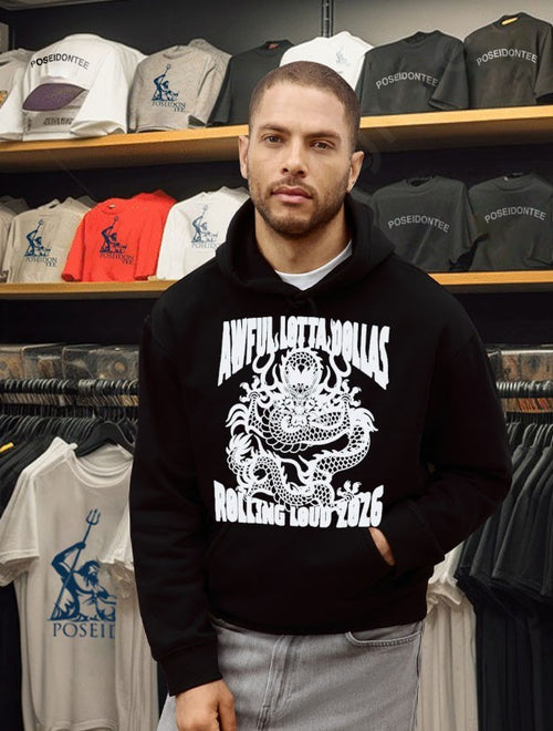 Awful lot Of DØllas Rolling Loud 2026 Dragon T-shirt