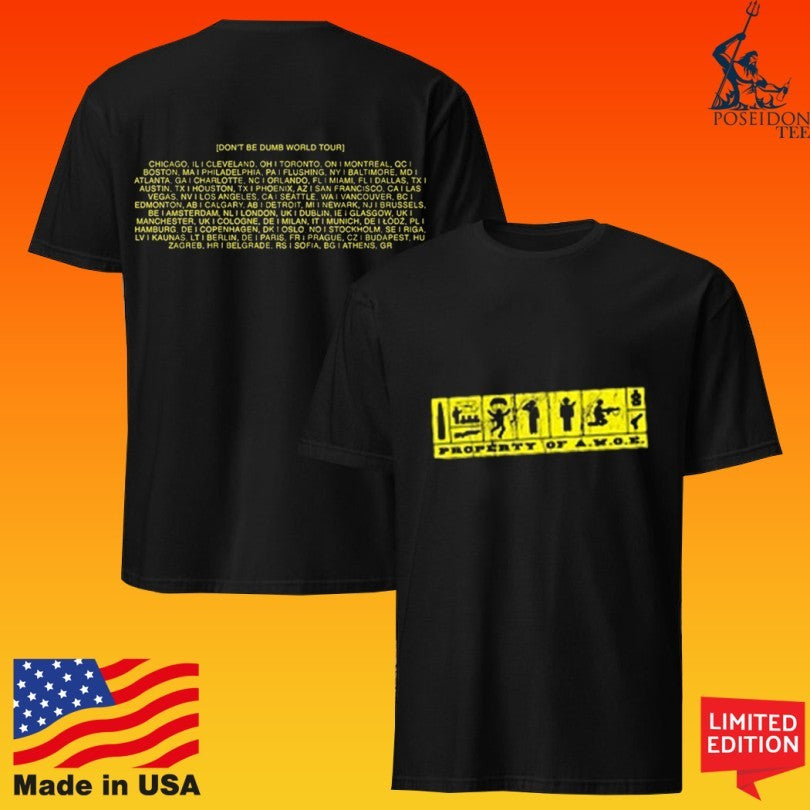 Awge Don’t Be Dumb Tour Pretty Flacko T-shirt