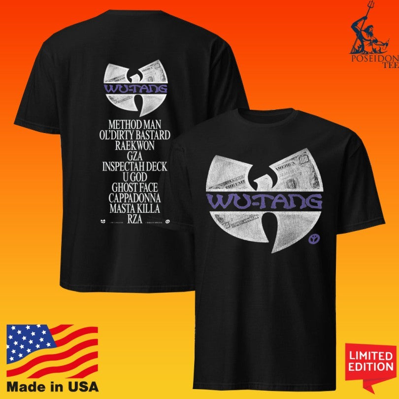 Babylon X Wu Tang Clan The Final Chamber 2026 Method Man Ol Dirty Bastard Raekwon Gza Inspectah Deck U God Ghost Face Cappadonna Masta Killa Rza Cash T-shirt