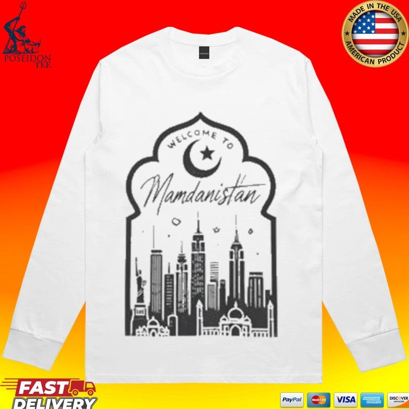 Back Welcome To Mamdanistan 2026 T-shirt